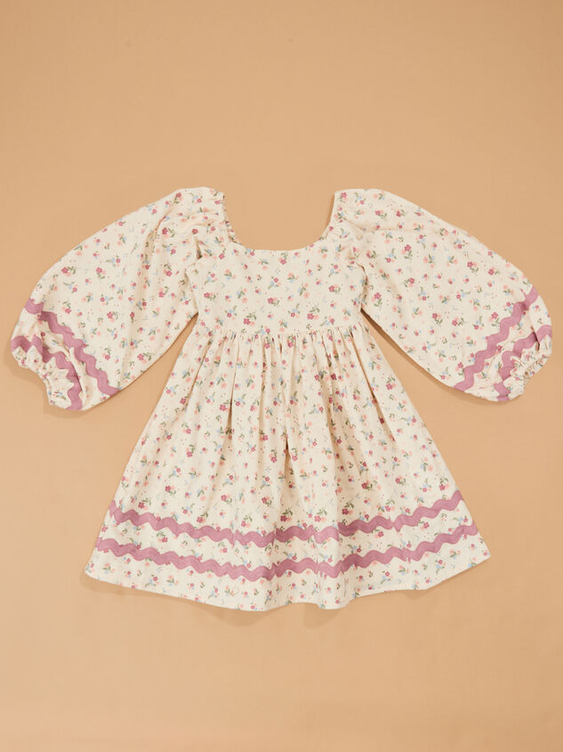 Zoey Floral Mini Dress Detail 2 - ALTAR'D STATE KIDS