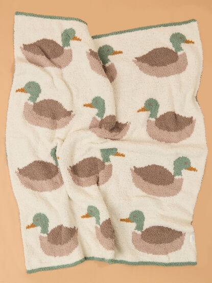 Mallard Chenille Blanket By Mudpie - AS Kids