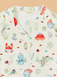 Sailor Sea Romper Swimsuit Detail 4 - ALTAR'D STATE KIDS