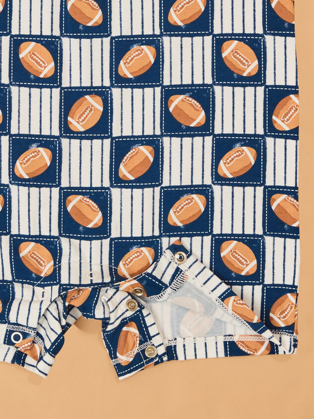 Football Patch Shortie Detail 4 - AS Kids