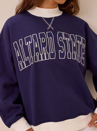 Altar'd State Mockneck Pullover Detail 5 - AS Kids