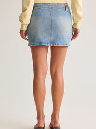 Roxanne Mini Denim Skirt Detail 4 - AS Kids