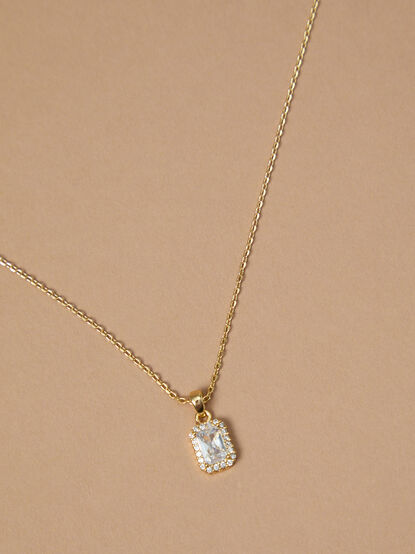 18K Gold Radiant Charm Necklace - ALTAR'D STATE KIDS