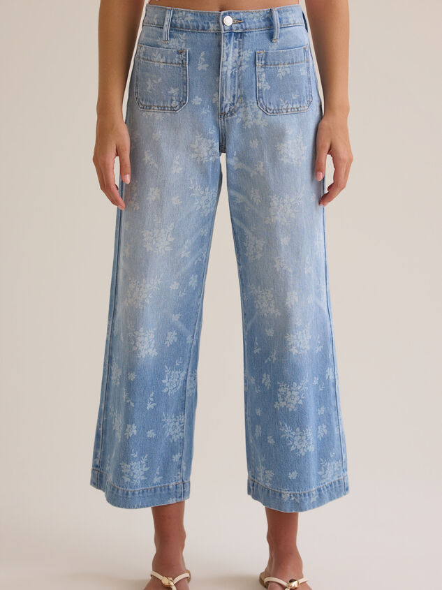 Lucia Floral Jeans Detail 4 - ALTAR'D STATE KIDS