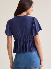 Nia Crochet Babydoll Tee Detail 5 - AS Kids
