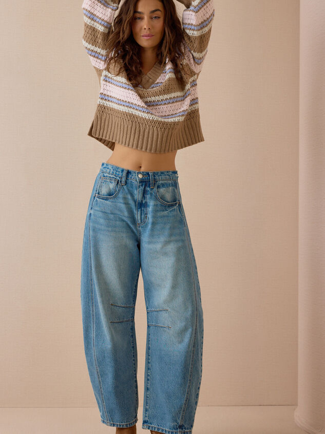 Adley Striped Sweater Detail 3 - AS Kids