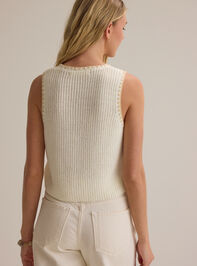 Kelia Contrast Stitch Vest Detail 4 - AS Kids