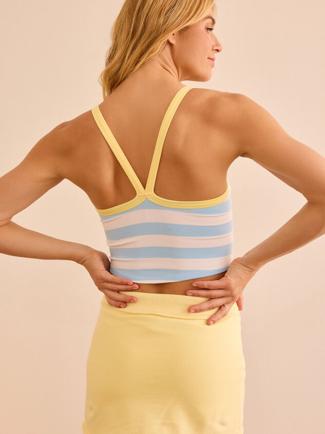 Daybreak Striped Contrast Tank Detail 5 - AS Kids