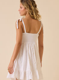 August Embroidered Mini Dress Detail 5 - AS Kids
