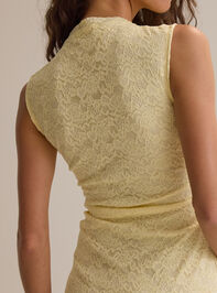 Celine Lace Shift Dress Detail 4 - ALTAR'D STATE KIDS