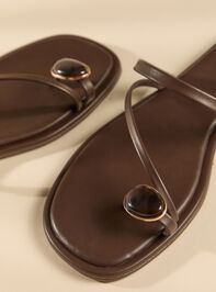 Sandy Cove Strappy Sandal Detail 2 - ALTAR'D STATE KIDS