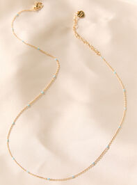 Kendall Blue Dot Necklace - ALTAR'D STATE KIDS