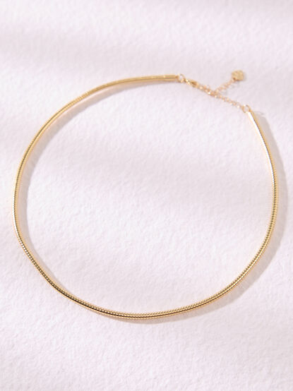 18k Grounded In Gold Necklace - AS Kids
