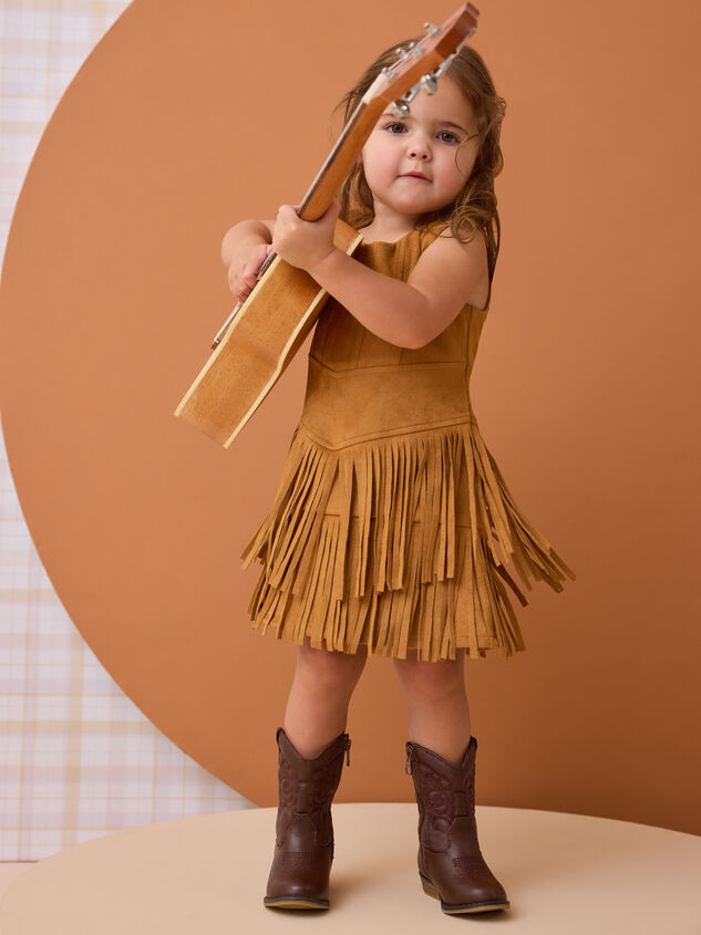 Willa Western Dress with Sweater Set Detail 3 - AS Kids