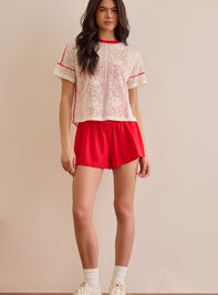 Movement Lace Tee Detail 3 - AS Kids