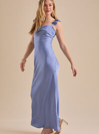 Scarlett Satin Maxi Dress Detail 3 - ALTAR'D STATE KIDS