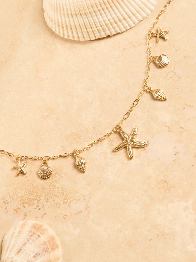 Starfish Shell Charm Necklace Detail 3 - ALTAR'D STATE KIDS