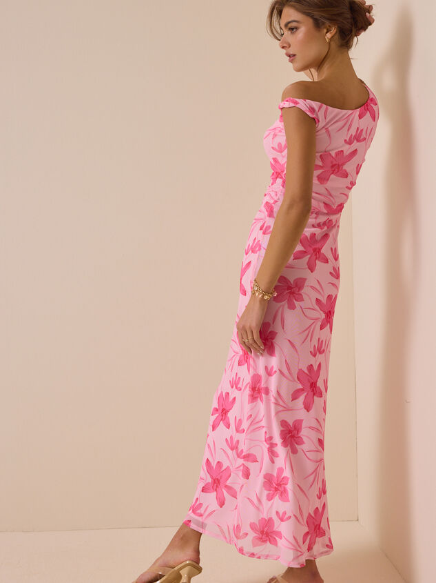 Charly Floral Maxi Dress Detail 4 - ALTAR'D STATE KIDS