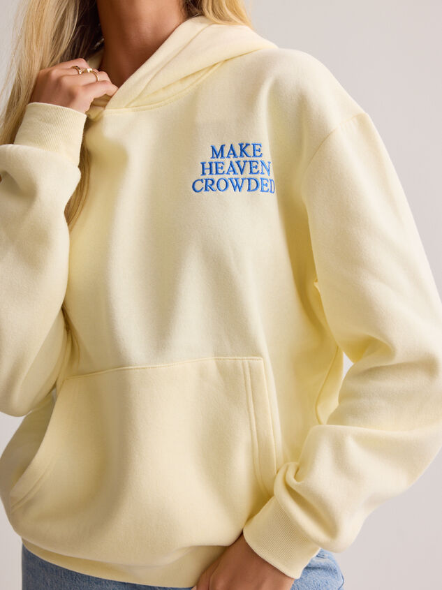 Make Heaven Crowded Hoodie Detail 3 - AS Kids