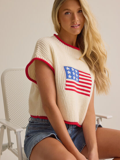 Megan Flag Sweater - AS Kids