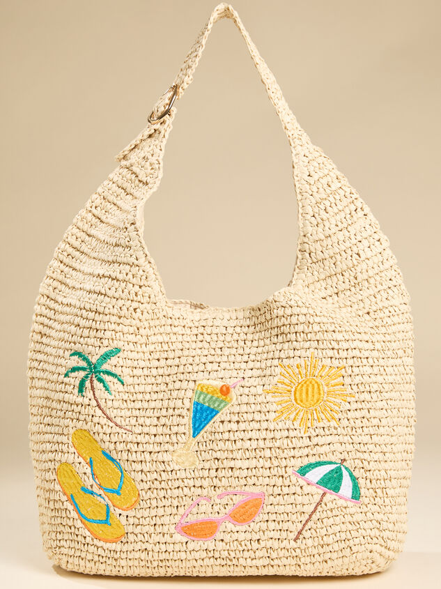 Cabana Icon Straw Bag - ALTAR'D STATE KIDS