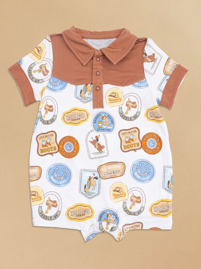 Cowboy Cutie Shortall - ALTAR'D STATE KIDS