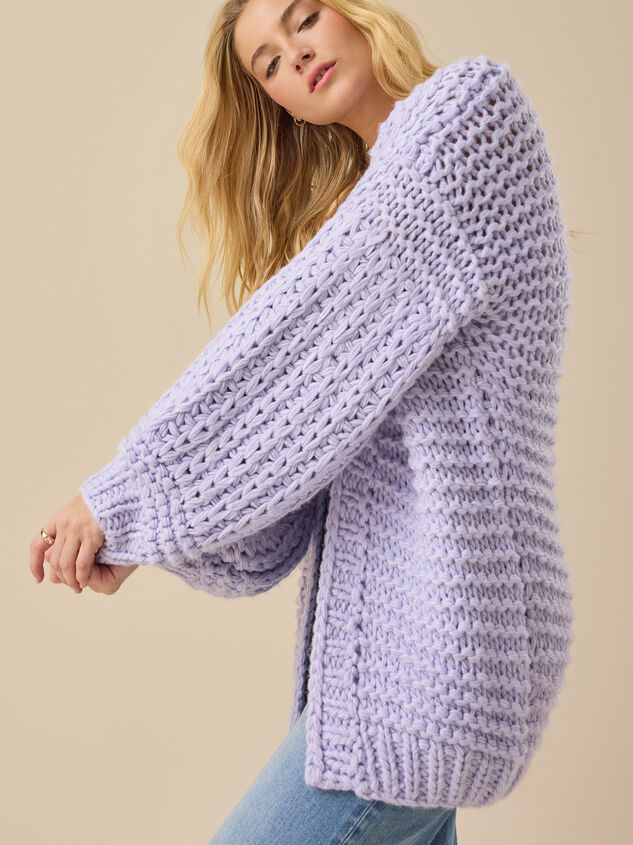 Laurna Handmade Chunky Cardigan Detail 4 - ALTAR'D STATE KIDS