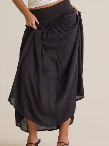 Saylor Drop-Waist Maxi Skirt - ALTAR'D STATE KIDS