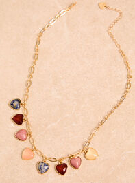Heart Charm Necklace Detail 2 - AS Kids