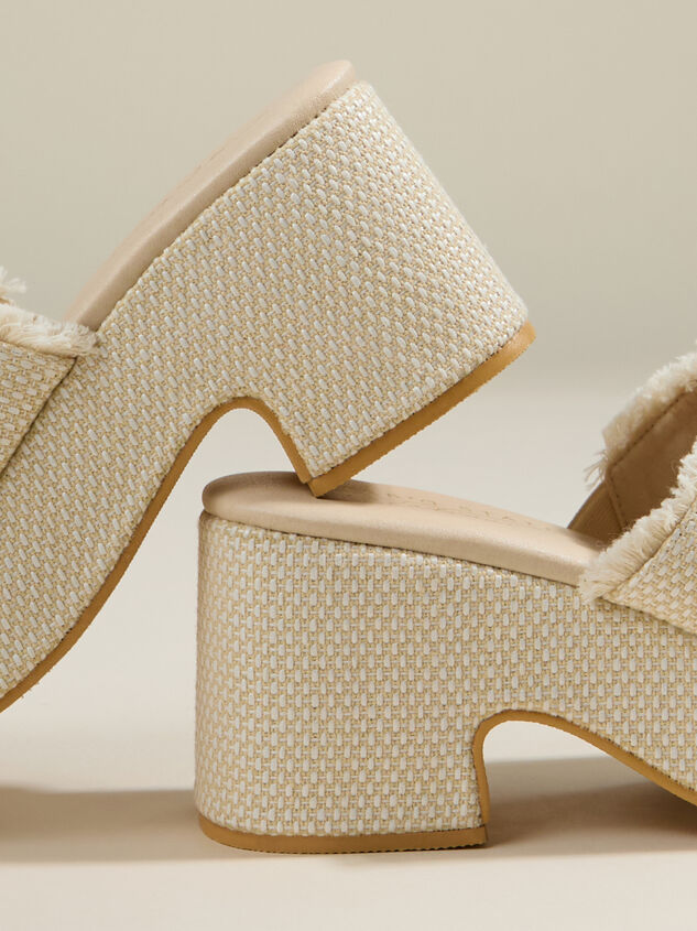 Matisse Terry Platform Heel Detail 3 - AS Kids