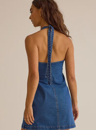 Jill Halter Button-Up Mini Dress Detail 4 - ALTAR'D STATE KIDS