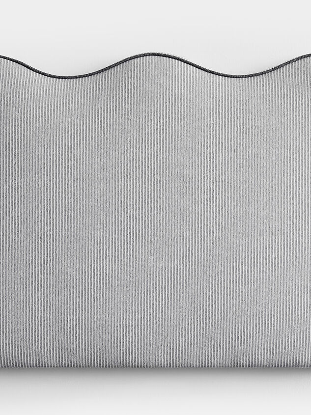 Gemma Stripe Upholstered Headboard Detail 3 - ALTAR'D STATE KIDS