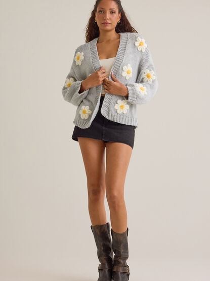 Jennie 3D Flower Cardigan - AS Kids