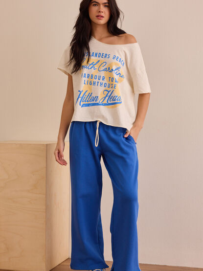 Islanders Hilton Head Off the Shoulder Tee - ALTAR'D STATE KIDS