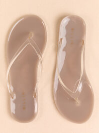 Stellan Jelly Thong Sandal Detail 2 - AS Kids