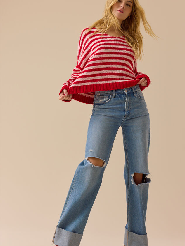 Kataleya Striped Sweater - ALTAR'D STATE KIDS