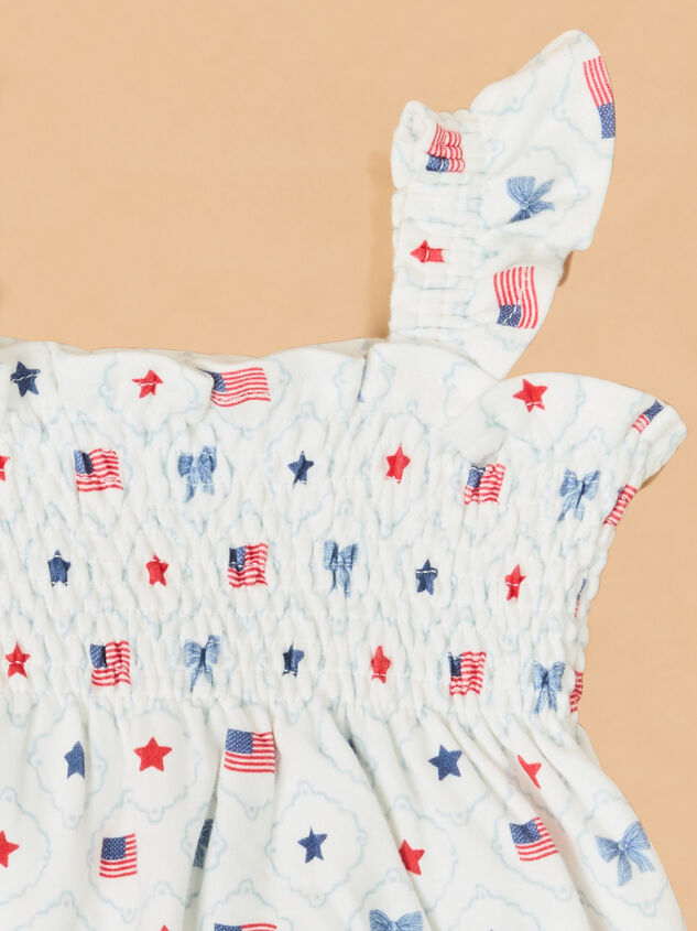Americana Lattice Bubble Detail 2 - AS Kids