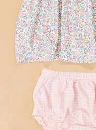 Liz Garden Top & Bloomer Set Detail 3 - AS Kids