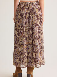 Janet Paisley Midi Skirt Detail 6 - AS Kids