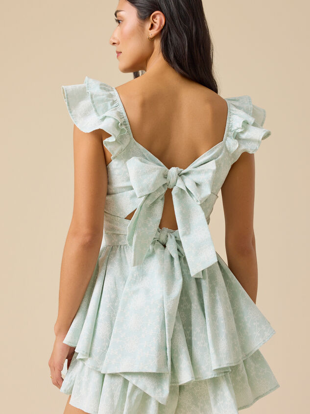 Haisley Double Layered Eyelet Romper Detail 2 - ALTAR'D STATE KIDS