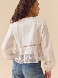 Viviana Woven Crochet Top Detail 5 - ALTAR'D STATE KIDS