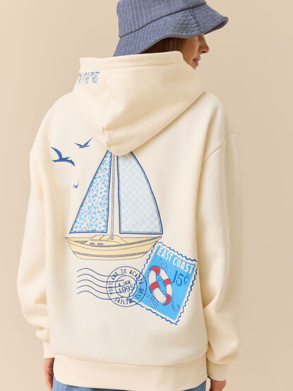 Maine Sailboat Hoodie - ALTAR'D STATE KIDS