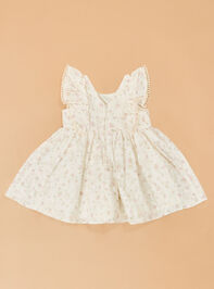 Hutton Floral Bow Dress Detail 3 - ALTAR'D STATE KIDS