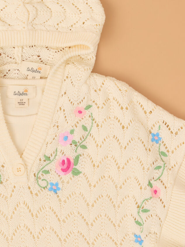 Willa Embroidered Poncho And Jeans Detail 3 - AS Kids