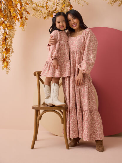 Livy Floral Mama Dress - AS Kids