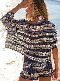 Boardwalk Stripe Star Tee Detail 4 - ALTAR'D STATE KIDS