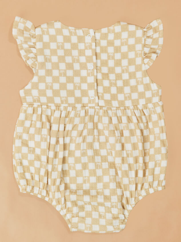 Palm Check Gauze Bubble Detail 3 - ALTAR'D STATE KIDS