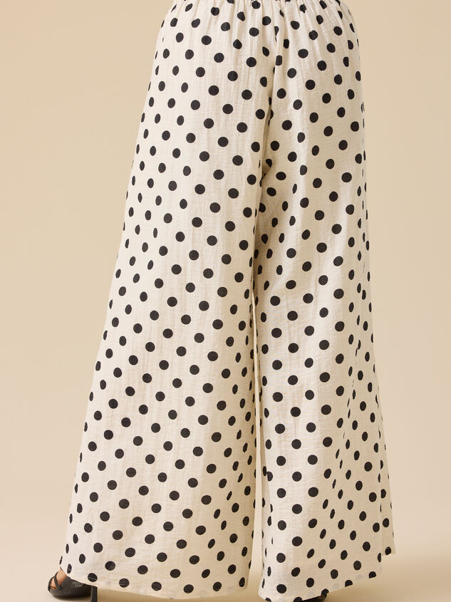 Veda Polka Dot Trouser Pants Detail 4 - ALTAR'D STATE KIDS