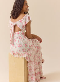 Korah Floral Maxi Dress Detail 3 - ALTAR'D STATE KIDS