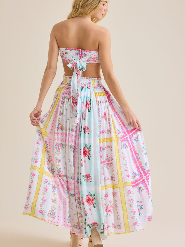 Gianna Floral Bandana Top Detail 8 - ALTAR'D STATE KIDS